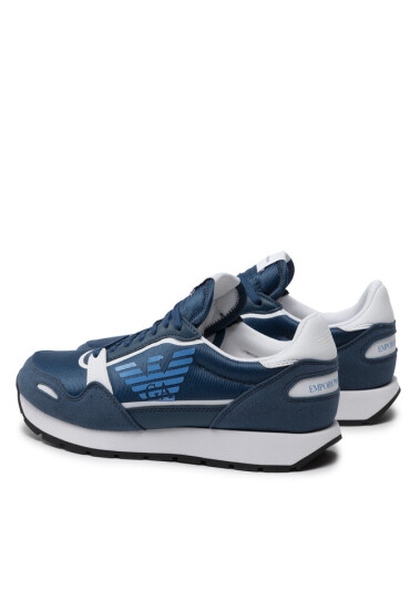 Emporio Armani Сникърси X3X058 XN313 S124 Blue/Op. White/Blu - Mera.bg