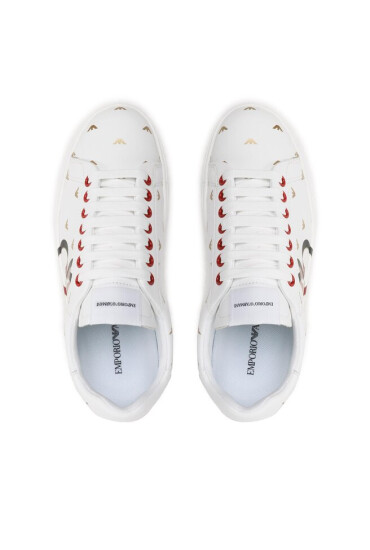 Emporio Armani Сникърси X3X146 XN757 00001 White - Mera.bg