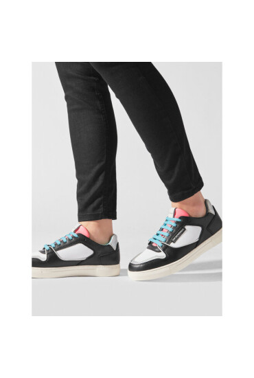 Emporio Armani Сникърси X3X150 XN200 Q852 Blk/Silv/Op.Wh/Peach - Mera.bg
