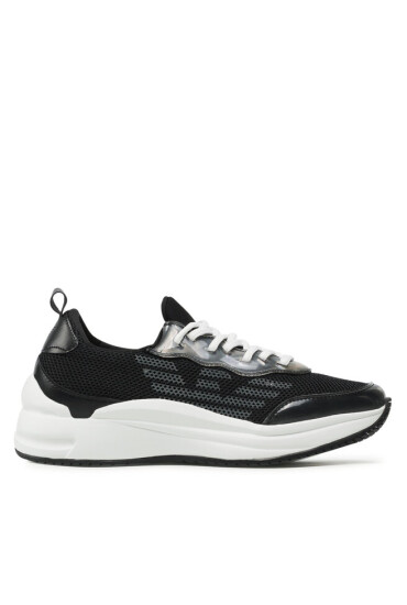 Emporio Armani Сникърси X3X156 XN276 A097 Black/Transparent - Mera.bg