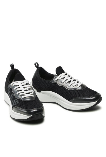 Emporio Armani Сникърси X3X156 XN276 A097 Black/Transparent - Mera.bg