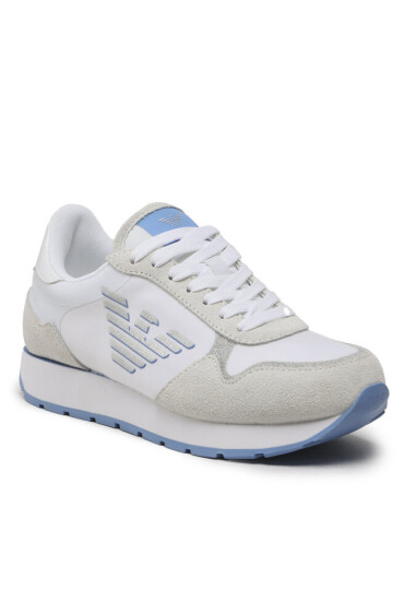 Emporio Armani Сникърси X3X179 XN823 S775 White/Sky/Lt/Silver - Mera.bg