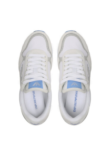 Emporio Armani Сникърси X3X179 XN823 S775 White/Sky/Lt/Silver - Mera.bg