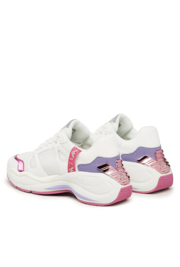 Emporio Armani Сникърси X3X184 XN829 S784 White/Pink/Violet - Mera.bg