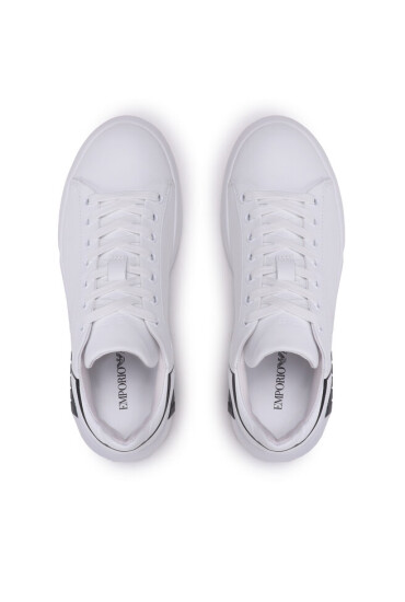 Emporio Armani Сникърси X3X186 XF723 D611 White/Black - Mera.bg