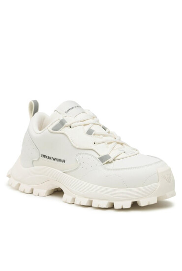 Emporio Armani Сникърси X4C637 XN943 Q756 Off White/Off Wht/Off - Mera.bg