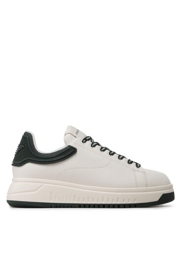 Emporio Armani Сникърси X4X264 XN001 S435 Off White/Green - Mera.bg