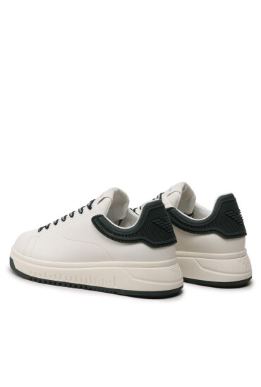 Emporio Armani Сникърси X4X264 XN001 S435 Off White/Green - Mera.bg