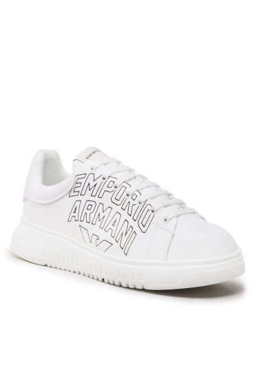Emporio Armani Сникърси X4X264 XN732 A222 White/White - Mera.bg