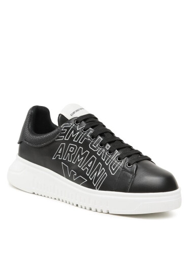 Emporio Armani Сникърси X4X264 XN732 K001 Black/Black - Mera.bg