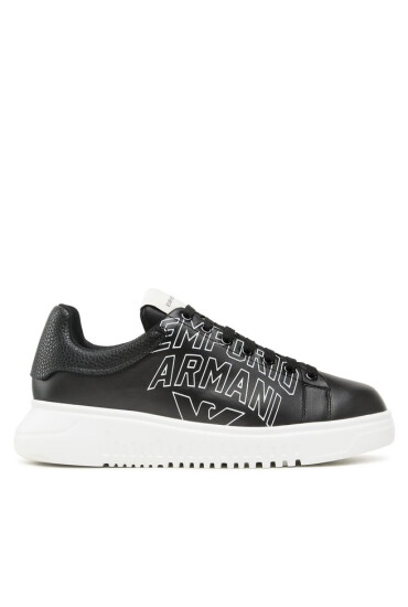 Emporio Armani Сникърси X4X264 XN732 K001 Black/Black - Mera.bg