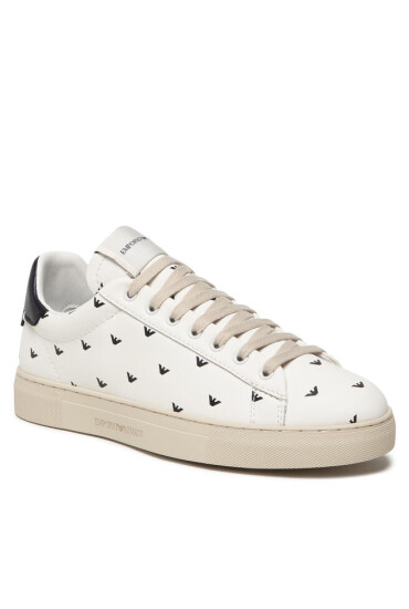 Emporio Armani Сникърси X4X565 XM992 N481 Off White/Navy - Mera.bg