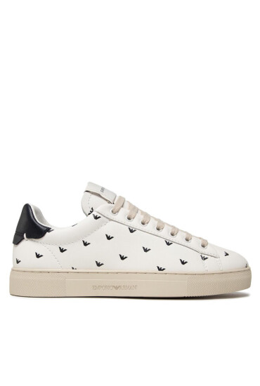 Emporio Armani Сникърси X4X565 XM992 N481 Off White/Navy - Mera.bg