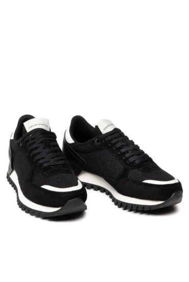 Emporio Armani Сникърси X4X574 XN196 Q839 Black/Off White/Black - Mera.bg