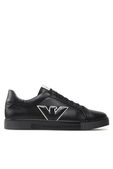 Emporio Armani Сникърси X4X598 XN633 K001 Black/Black - Mera.bg