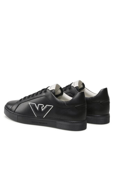 Emporio Armani Сникърси X4X598 XN633 K001 Black/Black - Mera.bg