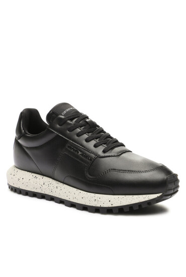 Emporio Armani Сникърси X4X639 XD382 00002 Черен - Mera.bg