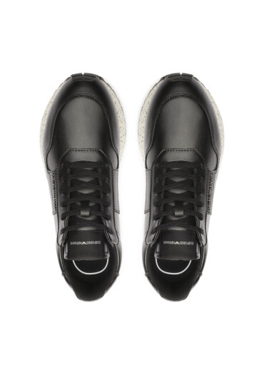 Emporio Armani Сникърси X4X639 XD382 00002 Черен - Mera.bg