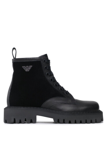 Emporio Armani Туристически oбувки X4M383 XN630 K001 Черен - Mera.bg