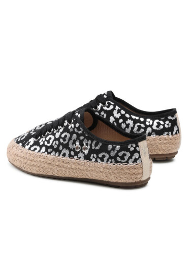 EMU Australia Еспадрили Agonis Teens T11411 Black/Silver Leopard - Mera.bg