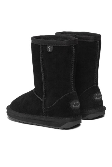 EMU Australia Апрески Wallaby Lo Kids K10102 Черен - Mera.bg
