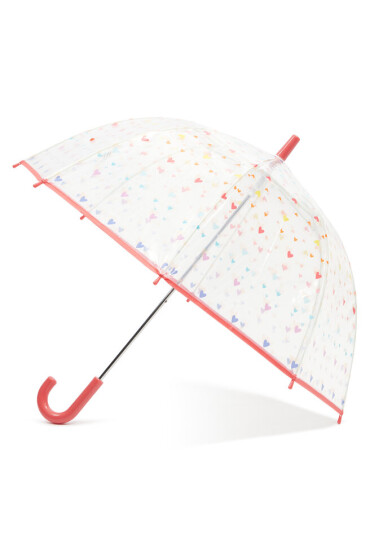 Esprit Чадър Long Domeshape Kids 58210 Transparent Candy Hearts - Mera.bg