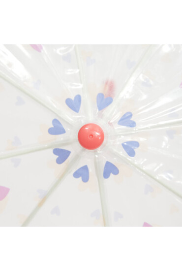 Esprit Чадър Long Domeshape Kids 58210 Transparent Candy Hearts - Mera.bg