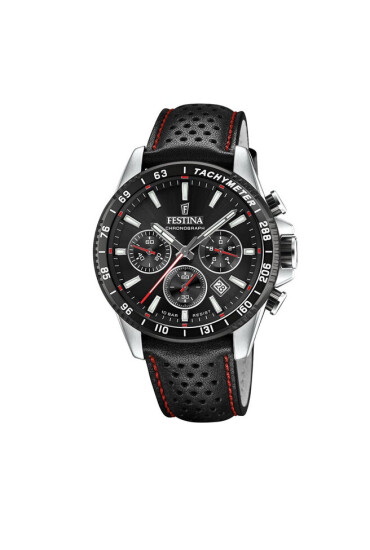 Festina Часовник Timeless Chronograph F20561/4 Черен - Mera.bg