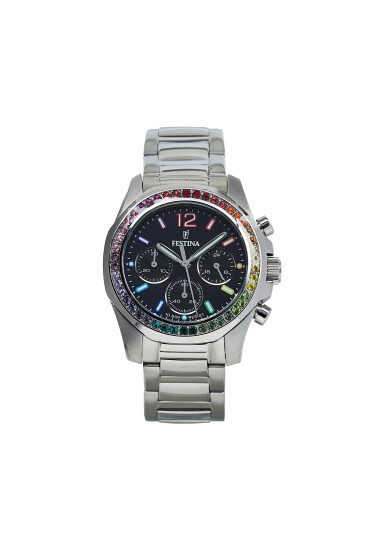 Festina Часовник Boyfriend Chronograph 20606/3 Сребрист - Mera.bg