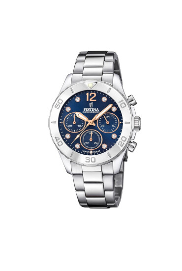 Festina Часовник Boyfriend Chronograph F20603/3 Сребрист - Mera.bg