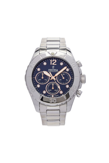 Festina Часовник Boyfriend Chronograph F20603/3 Сребрист - Mera.bg