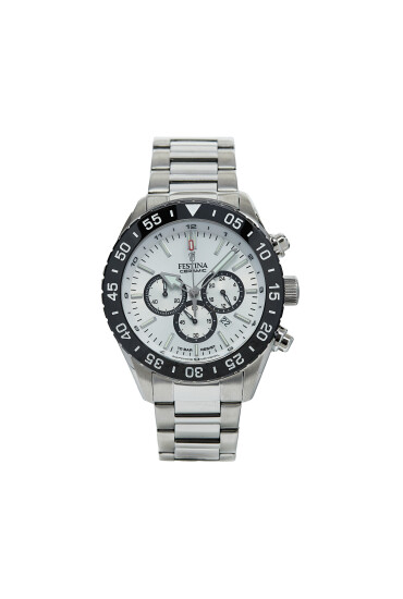 Festina Часовник Ceramic Chrono F20575/1 Сребрист - Mera.bg