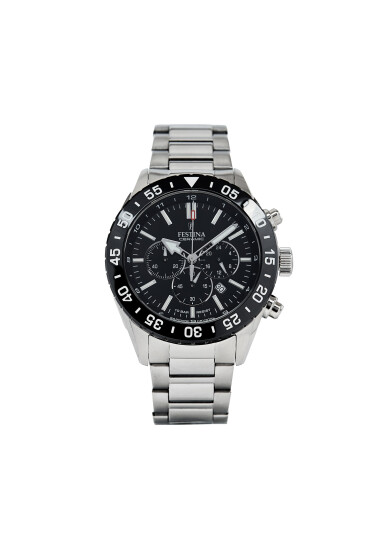 Festina Часовник Cermaic Chrono F20575/3 Сребрист - Mera.bg
