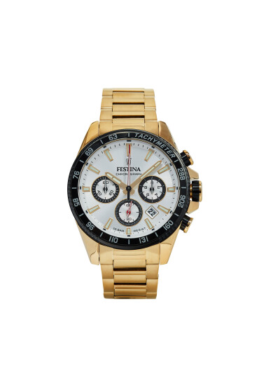 Festina Часовник Timeless Chronograph 20634/1 Златист - Mera.bg