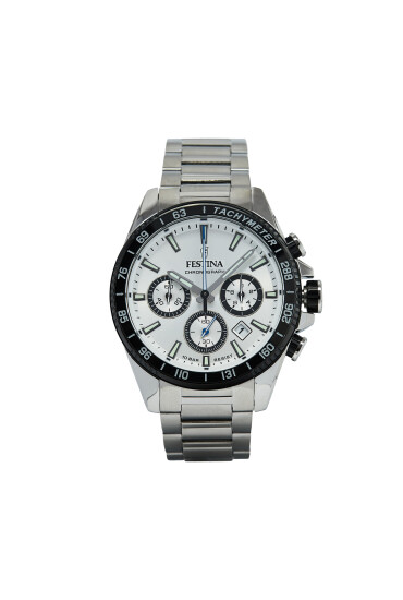Festina Часовник Timeless Chronograph F20560/1 Сребрист - Mera.bg