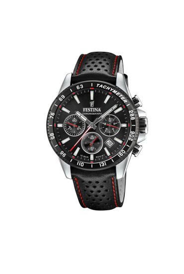 Festina Часовник Timeless Chronograph F20561/4 Черен - Mera.bg