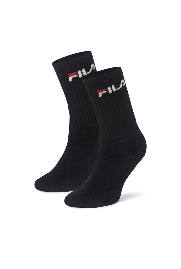Fila Дълги чорапи F4401-AW24 (2-pack) Черен - Mera.bg