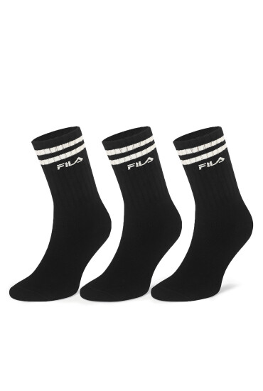 Fila Дълги чорапи F5603-AW24 (3-pack) Черен - Mera.bg
