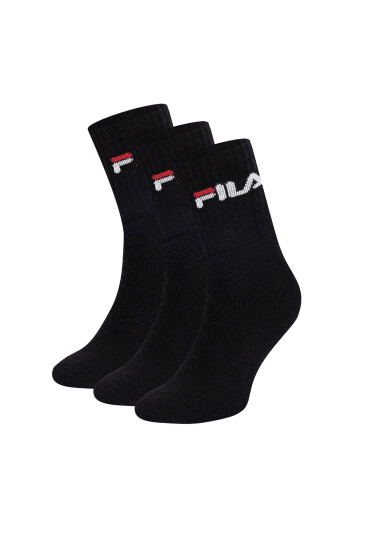 Fila Дълги чорапи F9505-AW24 (3-pack) Черен - Mera.bg
