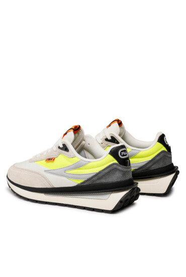 Fila Сникърси Reggio FFM0055.13095 Antique White/Safety Yellow - Mera.bg