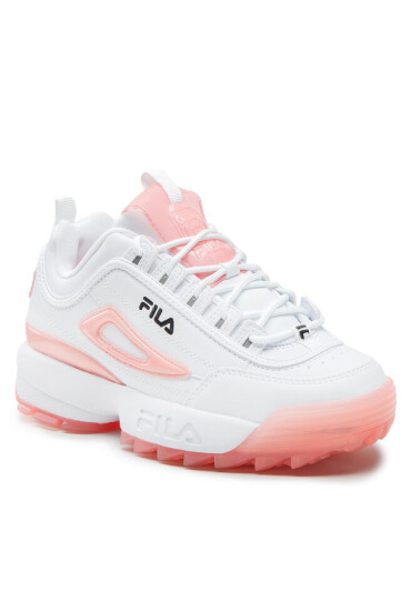 Fila Сникърси Disruptor T Teens FFT0018.13074 White/Coral Paradise - Mera.bg