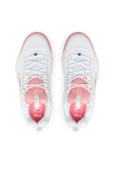 Fila Сникърси Disruptor T Teens FFT0018.13074 White/Coral Paradise - Mera.bg