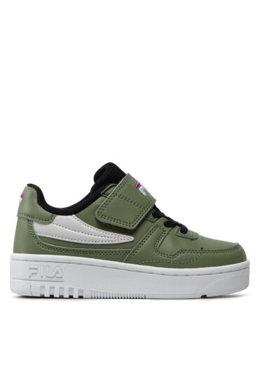 Fila Сникърси Fxventuno Velcro Kids FFK0012.63031 Loden Green/Black - Mera.bg