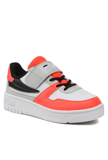 Fila Сникърси Fxventuno Velcro Kids FFK0012.83234 Gray Violet/Fiery Coral - Mera.bg