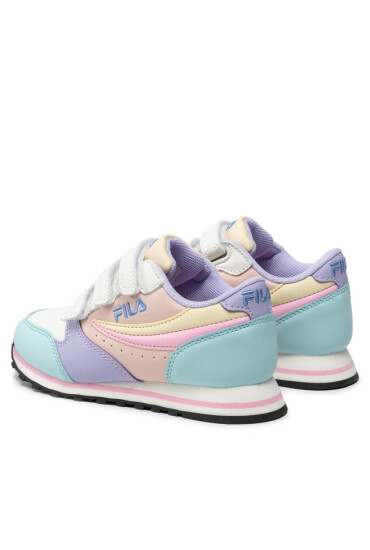 Fila Сникърси Orbit Velcro Low Kids 1010785.13105 Marshmallow/Spa Retreat - Mera.bg