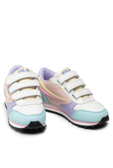 Fila Сникърси Orbit Velcro Low Kids 1010785.13105 Marshmallow/Spa Retreat - Mera.bg