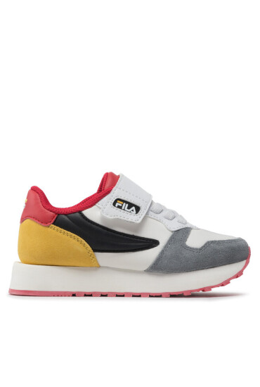 Fila Сникърси Retroque Velcro Kids FFK0036.13056 Marshmallow/ Red - Mera.bg
