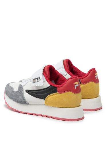 Fila Сникърси Retroque Velcro Kids FFK0036.13056 Marshmallow/ Red - Mera.bg