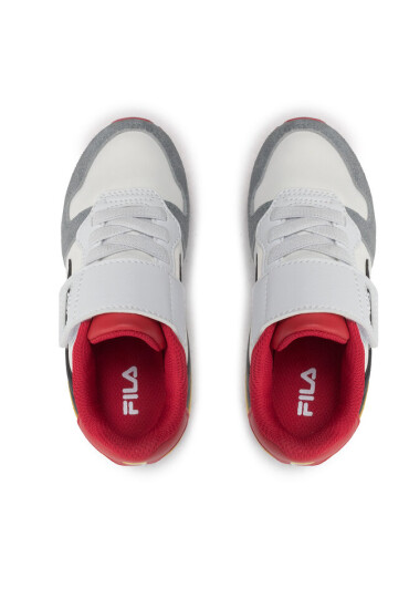 Fila Сникърси Retroque Velcro Kids FFK0036.13056 Marshmallow/ Red - Mera.bg