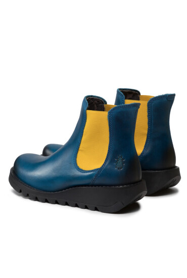 Fly London Боти тип челси Salv P143195061 R.Blue(Mustard) - Mera.bg